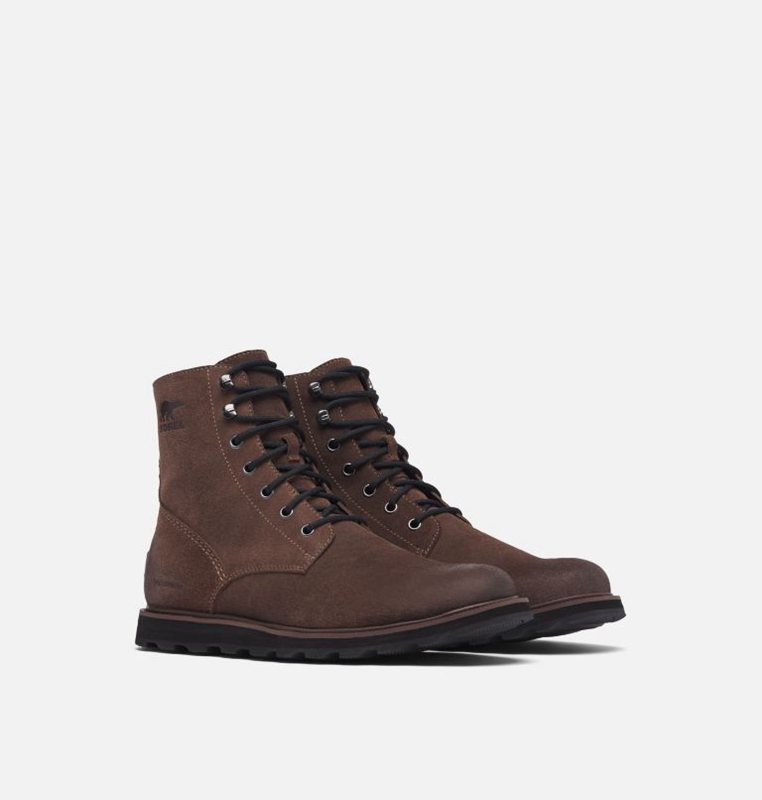 Mens Booties Brown - Sorel Fulton™ Tall - 935-LRZNPT